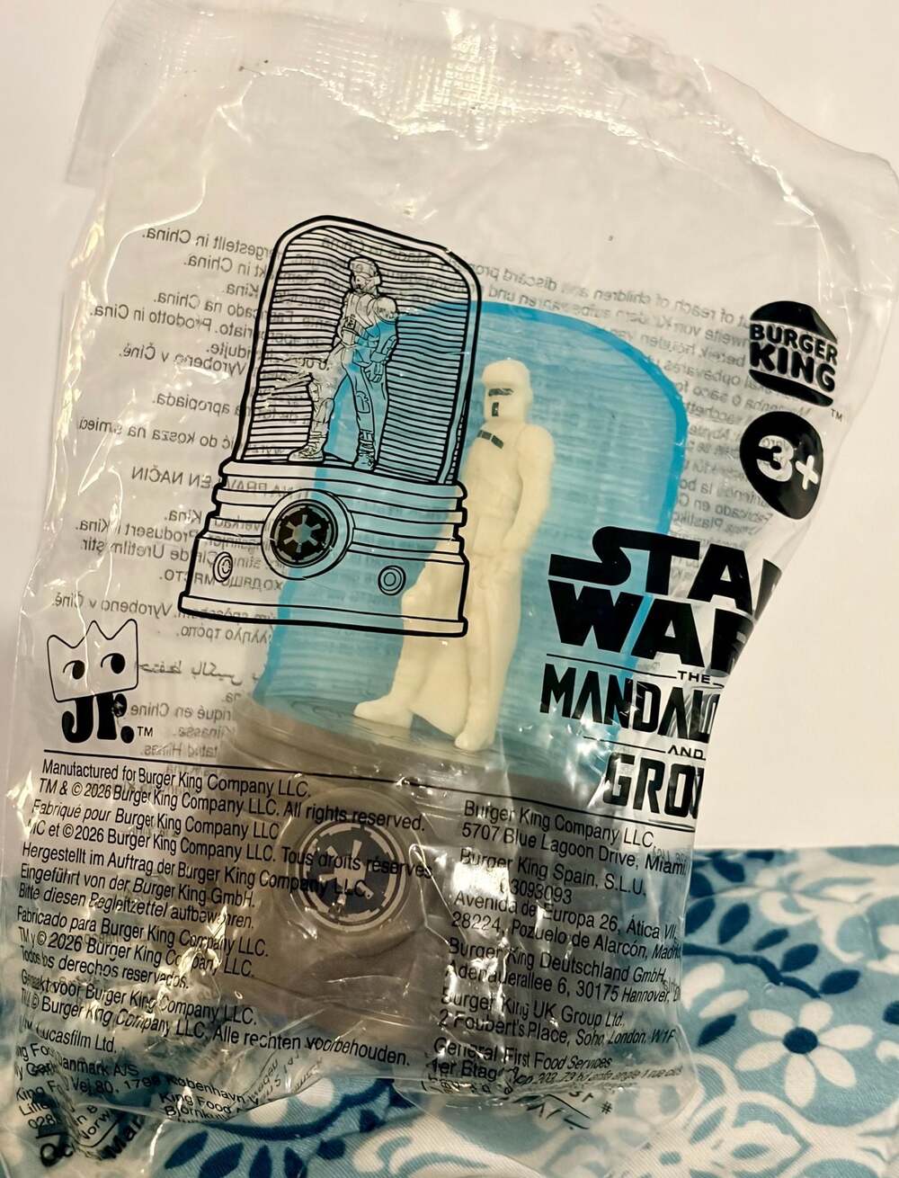 Burger King 2026 Star Wars The Mandalorian and Grogu Kids Meal Toy